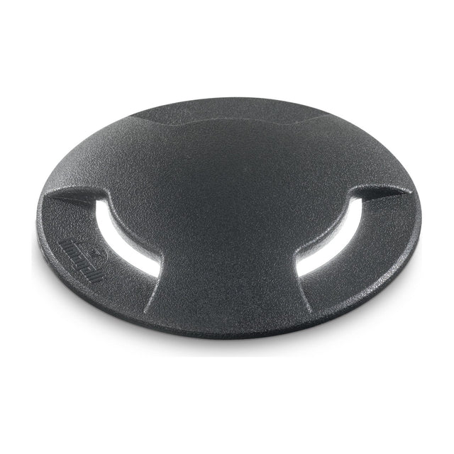 Way Round In-Ground Light 120mm Triple - Anthracite