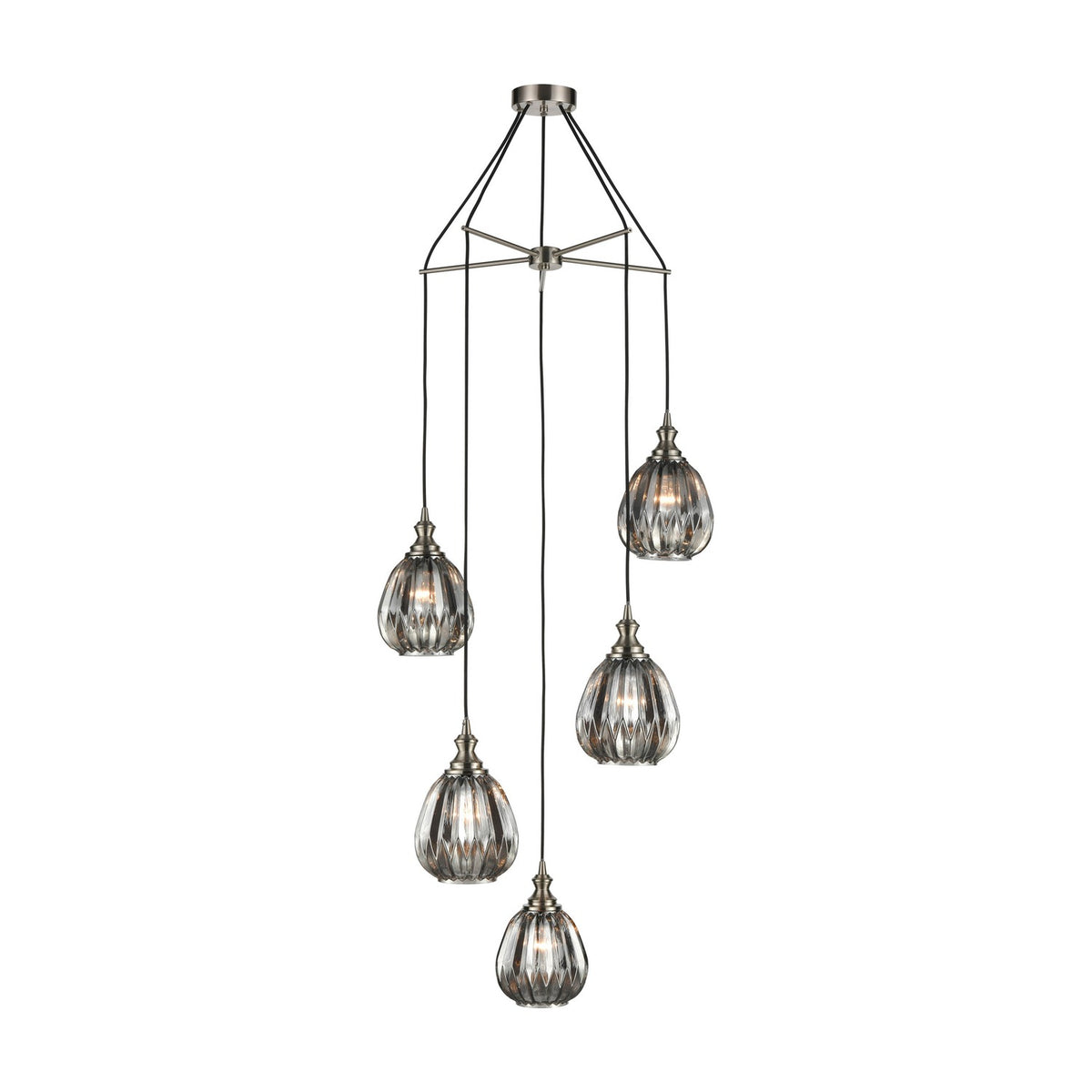 Refract lighting accessory in smoked finish