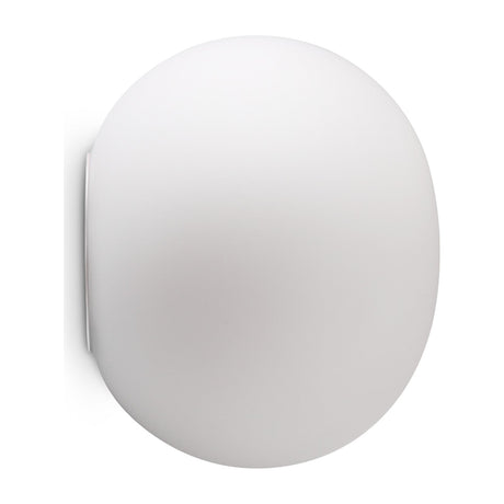 Cotton Wall Light 150mm - White Glass