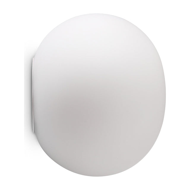 Cotton Wall Light 150mm - White Glass