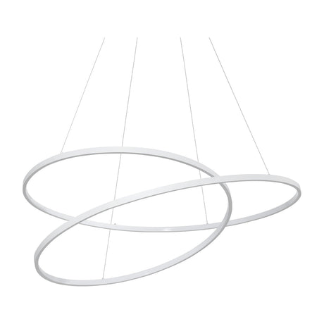 Oz Round Pendant Light 1000mm 3000K - White