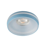GU10 Recessed Downlight Round 10W Max Blue