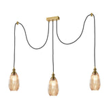 Refract lighting accessory in amber finish, alternative view