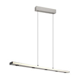 Graham LED Up Down Linear Pendant – Satin Nickel