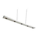 Graham LED Up Down Linear Pendant – Satin Nickel