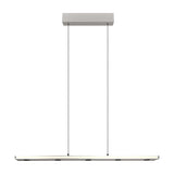 Graham LED Up Down Linear Pendant – Satin Nickel