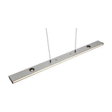 Graham LED Up Down Linear Pendant – Satin Nickel