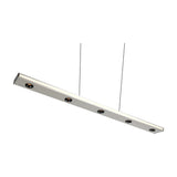 Graham LED Up Down Linear Pendant – Satin Nickel