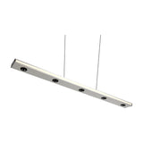 Graham LED Up Down Linear Pendant – Satin Nickel