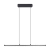 Graham LED Up Down Linear Pendant – Matt Black