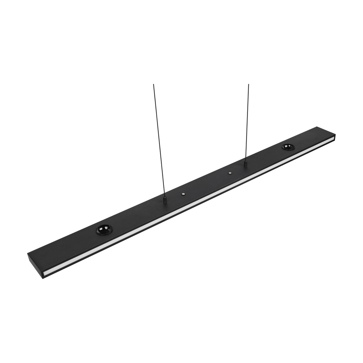 Graham LED Up Down Linear Pendant – Matt Black