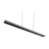 Graham LED Up Down Linear Pendant – Matt Black