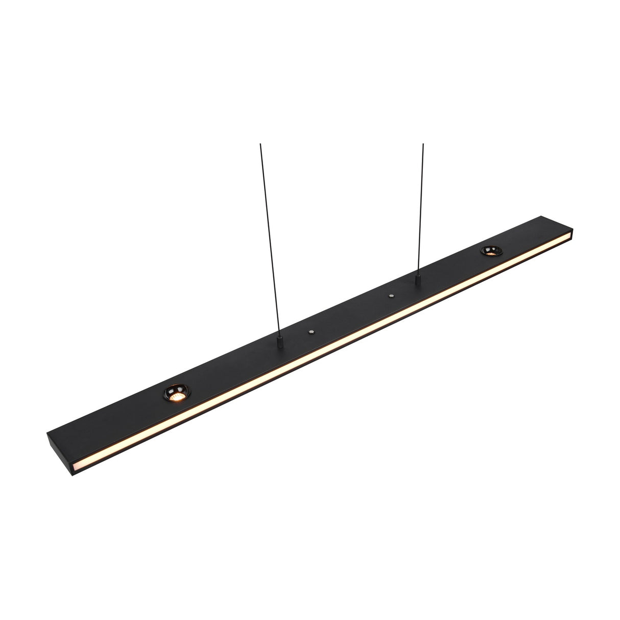 Graham LED Up Down Linear Pendant – Matt Black
