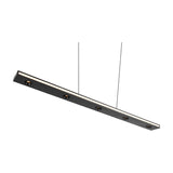 Graham LED Up Down Linear Pendant – Matt Black