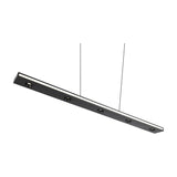 Graham LED Up Down Linear Pendant – Matt Black