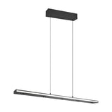Graham LED Up Down Linear Pendant – Matt Black