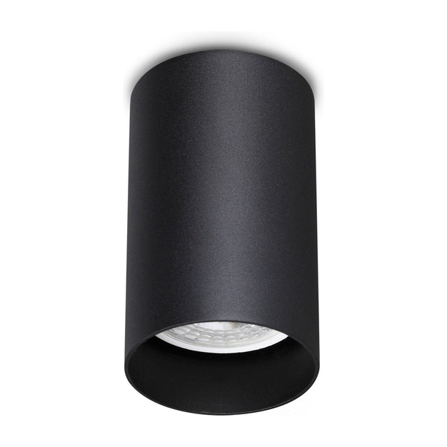 Look Round Ceiling Light 100mm - Black