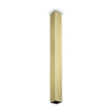 Look Square Ceiling Light 750mm - Brass