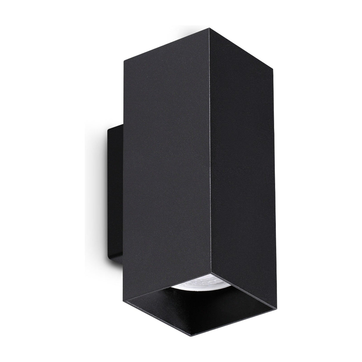 Look Square Wall Light 150mm - Black