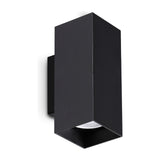 Look Square Wall Light 150mm - Black