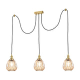 Refract lighting accessory in amber finish, alternative view