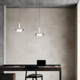 Celeste LED Glass Chandelier – Matt Black