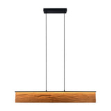 Kalea LED Wooden Pendant – Wood