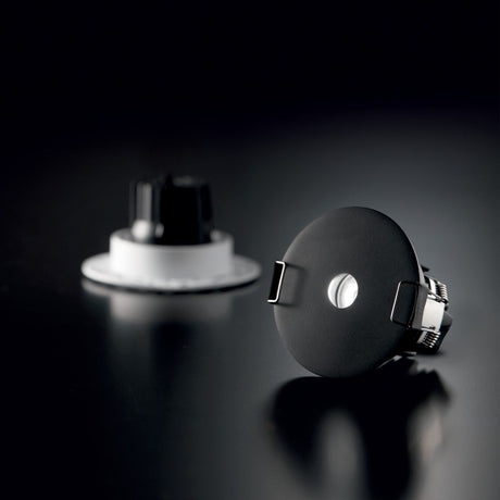 Infinity Recessed Downlight 7W - Black in situ