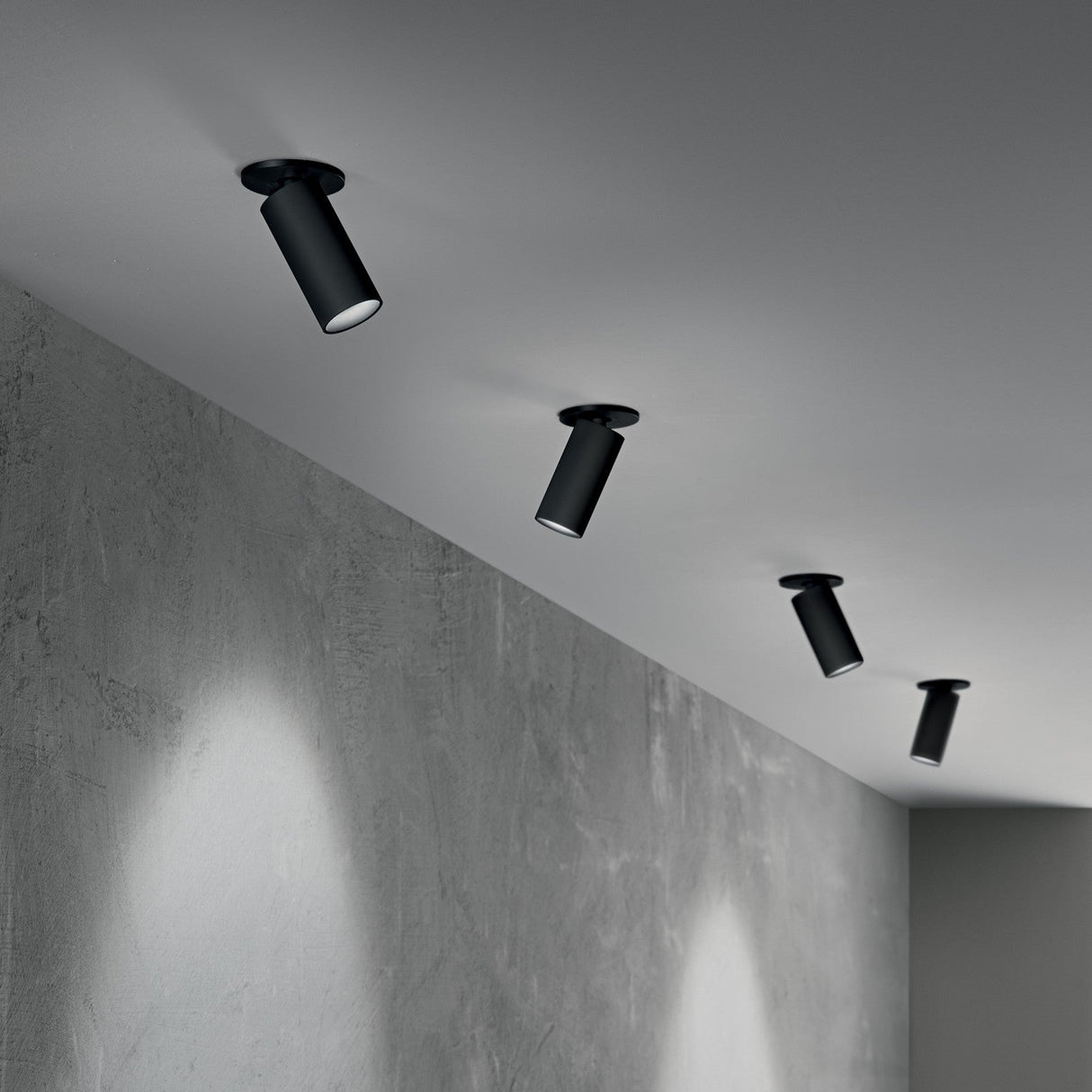 Beyond Adjustable Recessed Downlight 7W - White in situ