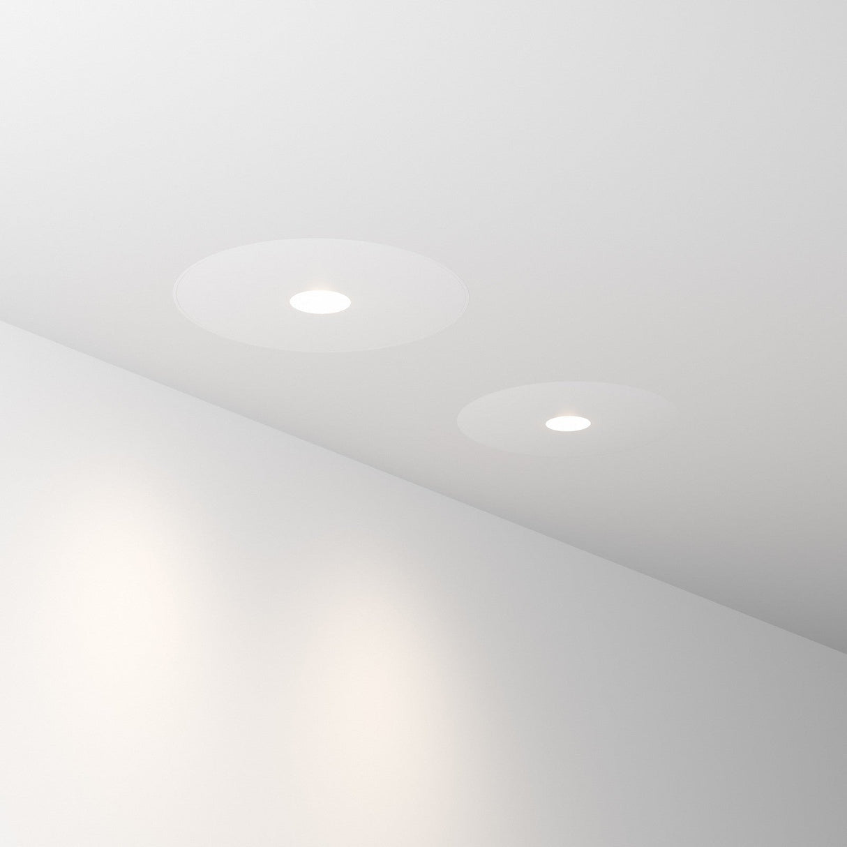 Infinity Trimless Downlight 7W - Black in situ