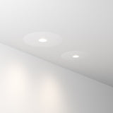 Infinity Trimless Downlight 7W - Black in situ