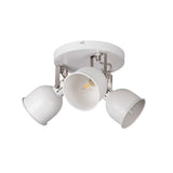 Derato 430x430 3x8W Round Ceiling Light E14 - White