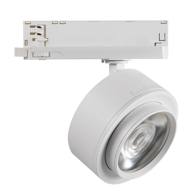 BTL 28W Track Light Adjustable Beam Warm White - White