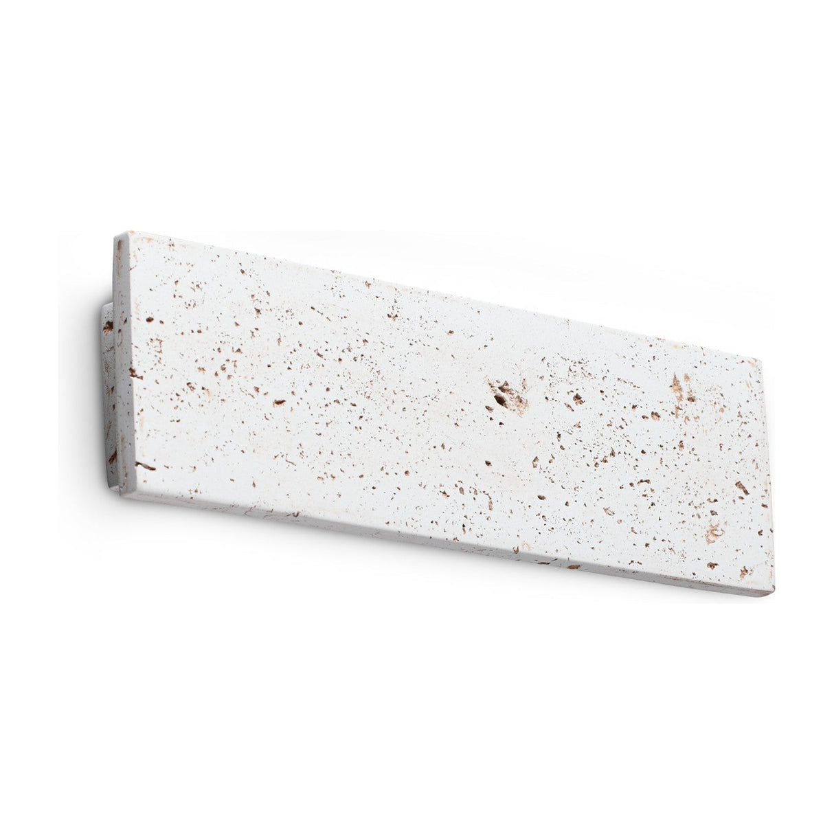 Zig Zag Square Wall Light 290mm - Travertine