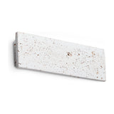 Zig Zag Square Wall Light 290mm - Travertine