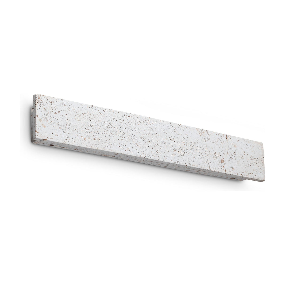 Zig Zag Square Wall Light 530mm - Travertine