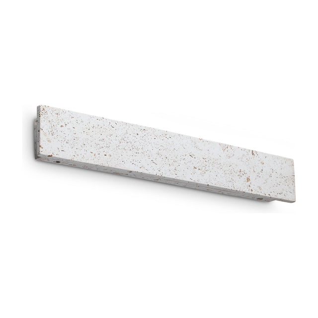 Zig Zag Square Wall Light 530mm - Travertine