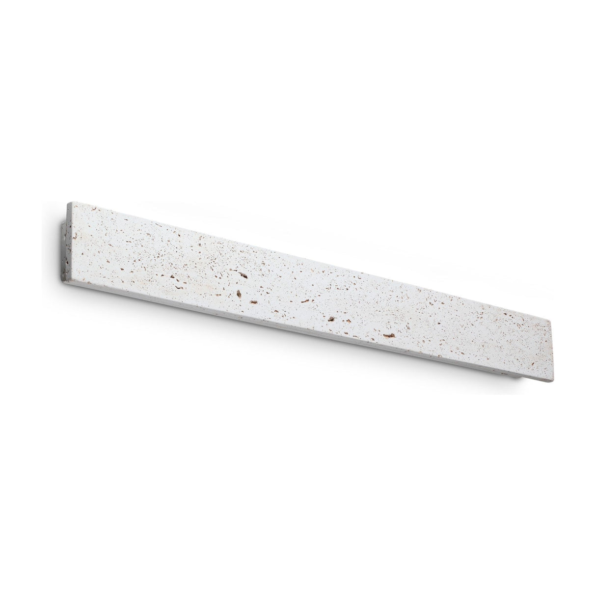 Zig Zag Square Wall Light 750mm - Travertine