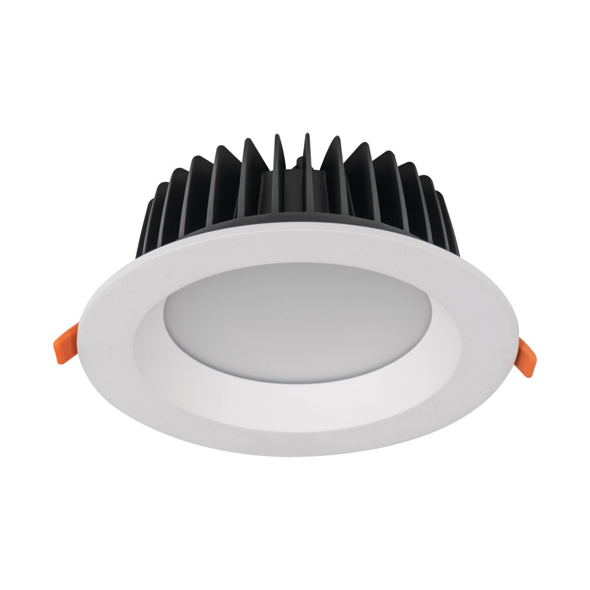 TIBERI PRO Ø190 30W Recessed Downlight Mains 90 deg Cool White - White