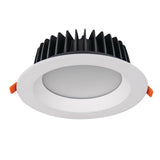 TIBERI PRO Ø230 40W Recessed Downlight 90 deg Mains Cool White - White