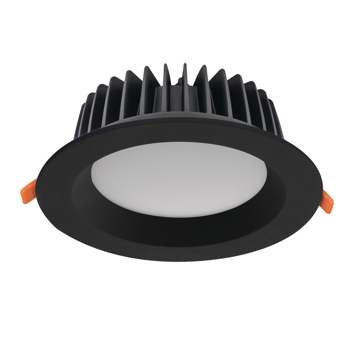 TIBERI PRO 40W Surface Downlight 90 deg Ø170 Mains Cool White - Black