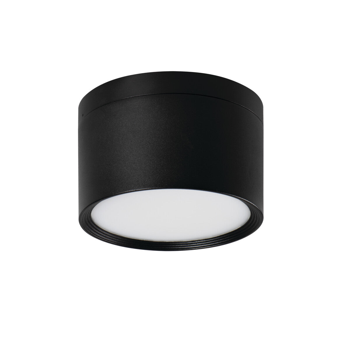 TIBERI PRO 30W Surface Downlight Ø170 115 deg Mains Cool White - Black