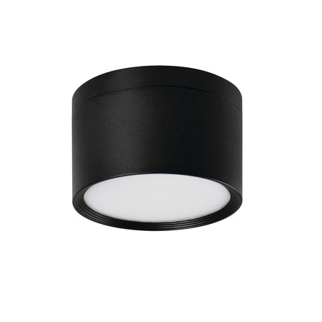 TIBERI PRO 30W Surface Downlight Ø170 115 deg Mains Cool White - Black