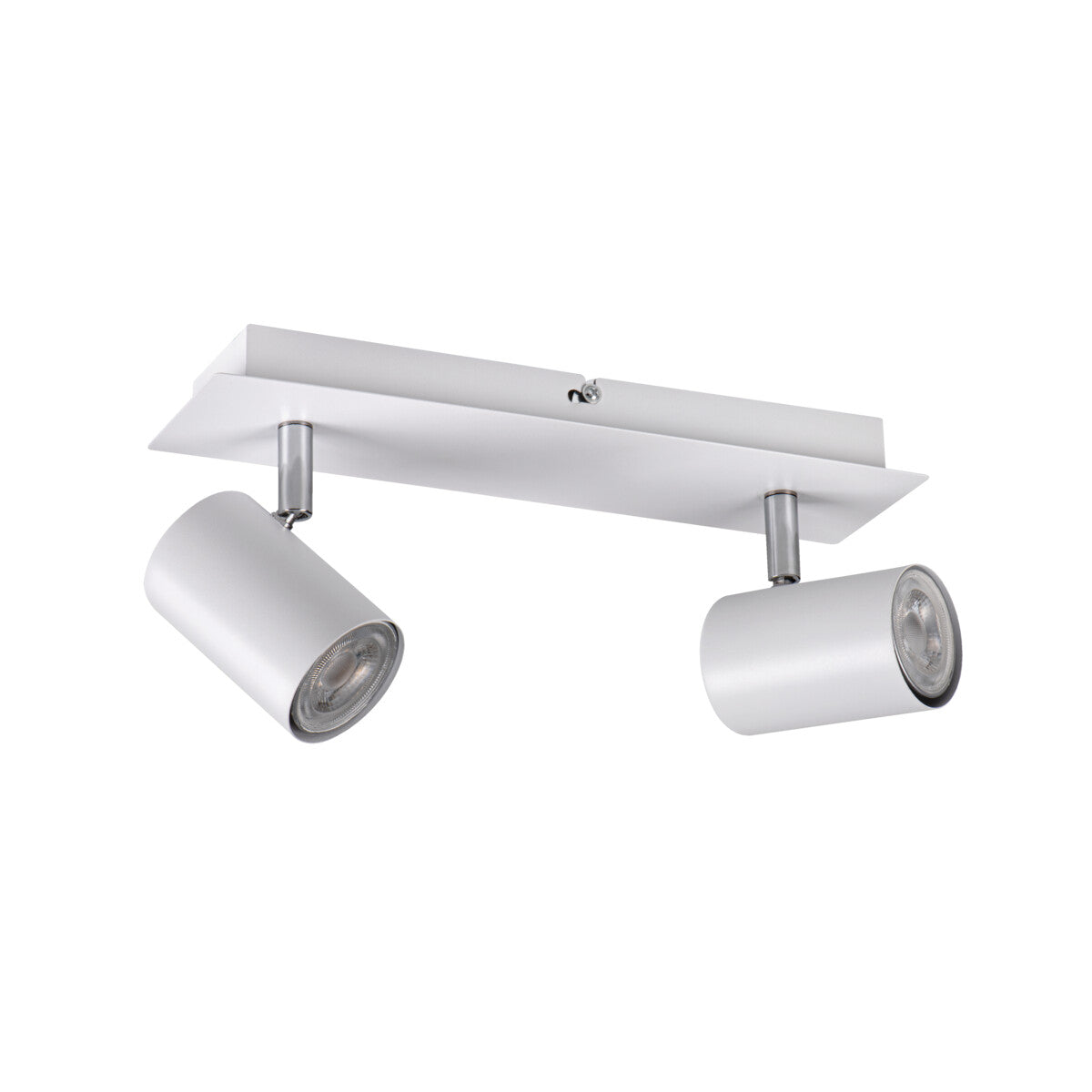 EVALO 290x80 2x GU10 Twin Spot Ceiling Light - White