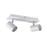 EVALO 290x80 2x GU10 Twin Spot Ceiling Light - White