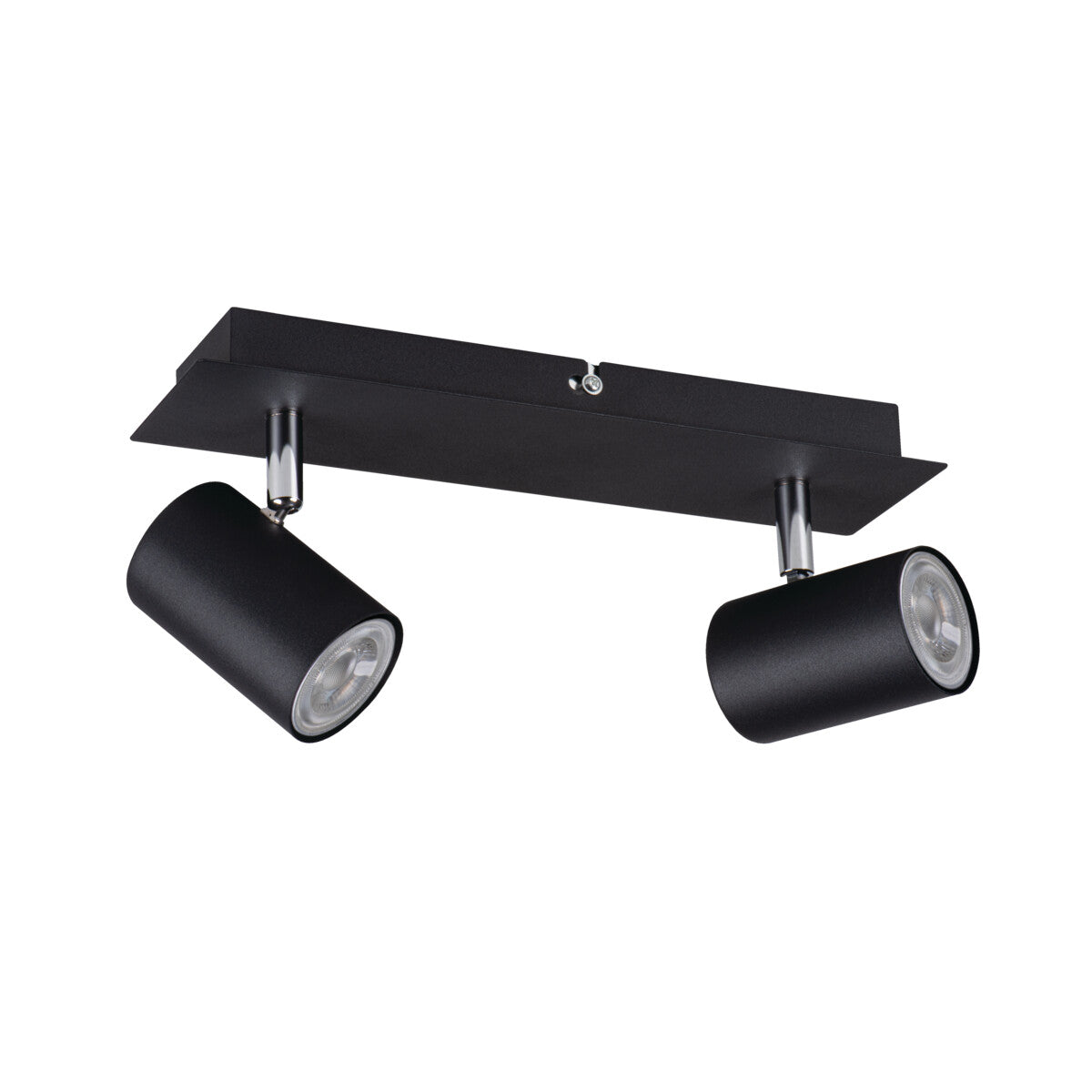 EVALO 290x80 2x GU10 Twin Spotlight - Black