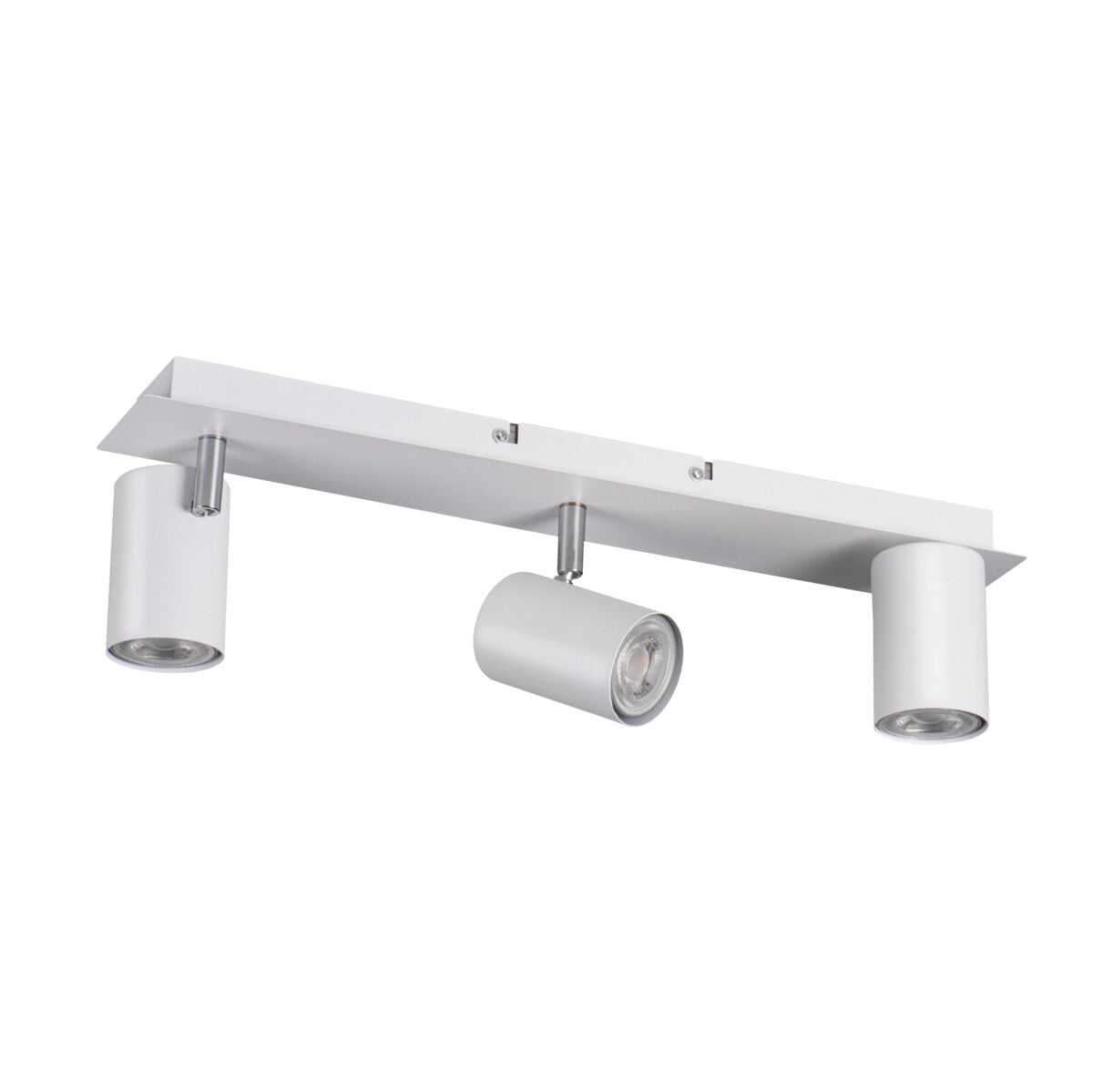 EVALO 450x80 3 x GU10 Round Ceiling Light - White