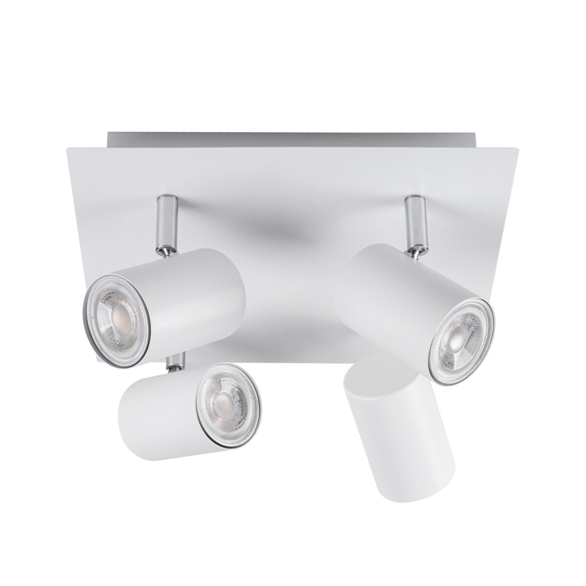 EVALO 260x260 4x GU10 Round Ceiling Light - White