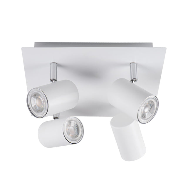 EVALO 260x260 4x GU10 Round Ceiling Light - White