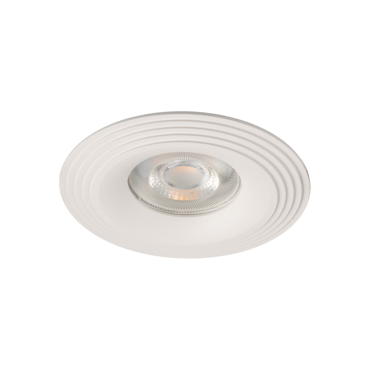 GU10 Recessed Round Downlight 68mm Cut-out IP20 10W Max - White Liglo